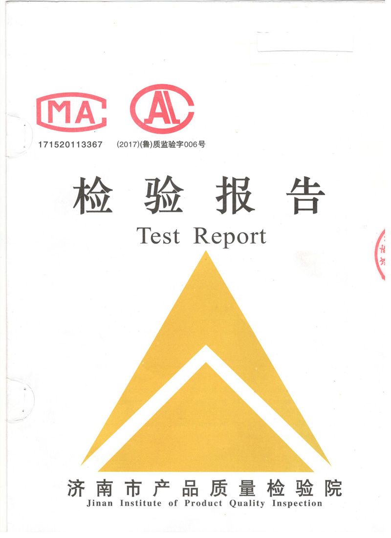 導軌式升降作業(yè)平臺檢驗報告